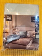 Home Ideas prześcieradło mikrofibra, pluszowe z gumką 140x200 mięta 