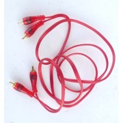 Hama kabel połączeniowy Cinch-Cinch przewód stereo 1,6m pozłacane wtyki