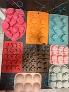 Formy silikonowe do świec i mydeł 