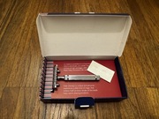 Maszynka do golenia Fatip Piccolo Chrome 42101 ITALY plus żyletki