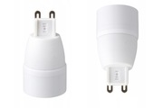 Adapter do żarówek przejściówka redukcja z gniazda G9 na E14 oprawka