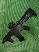 Wiatrówka karabinek Crosman A4-P + dodatki