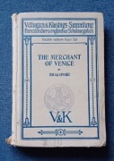 Merchant of Venice. Wydanie 1926