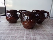 Dzbanki z ceramiki z PRL-u - Włocławek