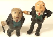 PRL Gumowe Figurki Muppet Show Statler i Waldorf wys. ok. 6 cm