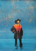 Plakat Waldemar Świerzy Expo Sewilla 92. 1492-1992. Krzysztof Kolumb