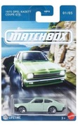 Matchbox 2025 European Streets 1975 Opel Kadett Coupe GTE 01/05 Nowy 1:64