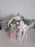 Świąteczny box stroik Boże Narodzenie 