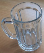 Szklany kufel - kufel jak kubek ze szkła