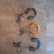 Słuchawki trzy sztuki 