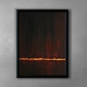 Obraz na ścianę abstrakcja bordo złoty