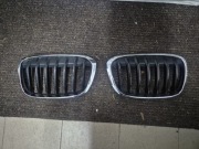 Kratka; Nerka; Grill;BMW X1 F48 Błyszczący Czarny 2-sztuki