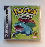 Pokemon LeafGreen  Version, GBA, Nintendo Game Boy Advance, BOX