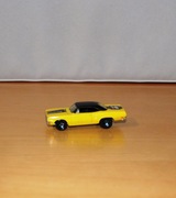 '70 Roadrunner Hot Wheels Plumouth 440 Hot Rod żółty 1/64