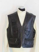 KAMIZELKA SKÓRZANA MĘSKA  R.XXL