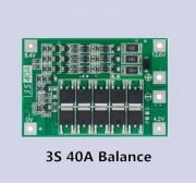 Bms 3s 10,8-12,6v 40A płytka zabezpieczająca akumulator li ion z balanserem