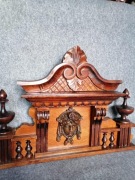 Piękna koronka do pięknego zegara... 