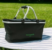 Koszyk koszt termiczny na zakupy, piknikowy z logo Thermomix