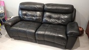 Recliner kanapa rozkladana skóra,  bardzo dobry stan 