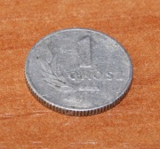 Moneta 1 grosz z 1949 roku
