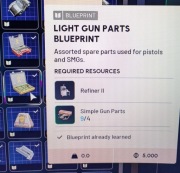Light Gun Parts Blueprint Plan Schemat ARC RAIDERS PC/PS/XBOX
