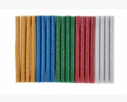 Wkłady kolejowe 85C 20szt 100*7mm brokat  do pistoletu na gorąco Parkside 