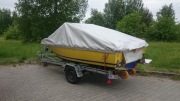 Pokrowiec na łódź/PLANDEKA DO TRANSPORTU ŁODZI