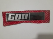 Emblemat znaczek Polski Fiat 126p 600 - oryginał z epoki PRL unikat