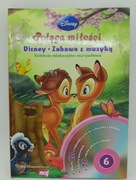 Potęga miłości Disney zabawa z muzyką+ CD