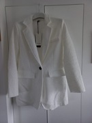 Płaszczyk biały damski