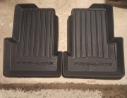 Opel Corsa D tylne dywaniki lewy i prawy PRO-LINE