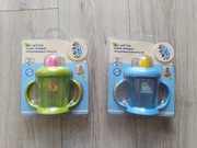 zestaw Canpol babies 2x 220 ml kubek z twardym ustnikiem i uchwytem
