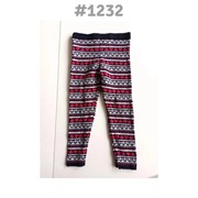 Grubsze leginsy zimowe Primark 3-4lata 98-104cm norweskie wzory skandynawsk