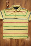 Polo Morgan r. M męskie bawełniane kr rękaw żółte męskie