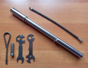 ZZR Komar Sztywniak Żak Ryś Pegaz klucze pompka z wężykiem i stopką