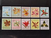 Znaczki Nikaragua 1962 flora kwiaty