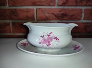 porcelanowa sosjerka z podstawką marki Seltmann Weiden Bavaria Annabell