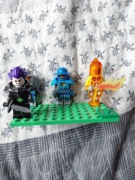 Lego nexo knights Flama, 2 strażników królewskich+Cyberbajt