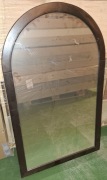 Lustro w ładnej drewnianej ramie - używane, bardzo dobry stan