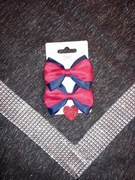 Spinki kokardki. Handmade.