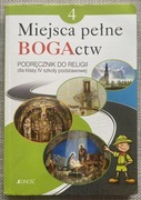 RELIGIA 4 klasa Podręcznik - Miejsca pełne BOGActw
