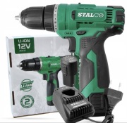 Wiertarko-Wkrętarka Akumulatorowa STALCO 2AH 12V S-97108