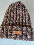 Gruba czapka hand made