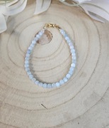 Bransoletka z Kamieni Naturalnych Jadeit Larimarowy 