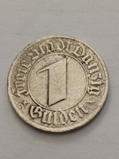 Moneta 1 gulden 1932r.  Wolne Miasto Gdańsk