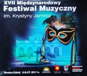 XVII MIĘDZYNARODOWY FESTIWAL MUZYCZNY im. Krystyny Jamroz  (folia)  