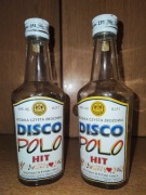 2 puste butelki Disco polo z początku lat 2000