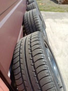 Koła letnie felgi alufelgi Mitsubishi Colt kołpaki 15cali 4x114,3 67,1mm