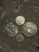 Zestaw stara Polska monety 2 10 złotych RP zł  wykopki monet po
