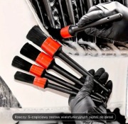 Zestaw 5 szczotek do czyszczenia samochodu, zestaw szczotek